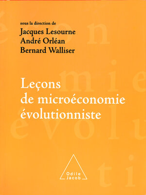 cover image of Leçons de microéconomie évolutionniste